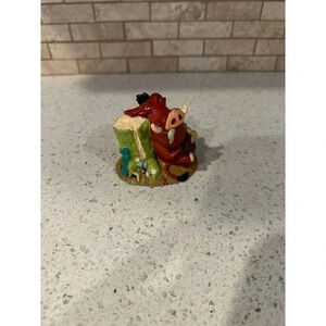 Li’l Classics Disney Store Lion King Pumba Timone Bugs PVC Cake Topper